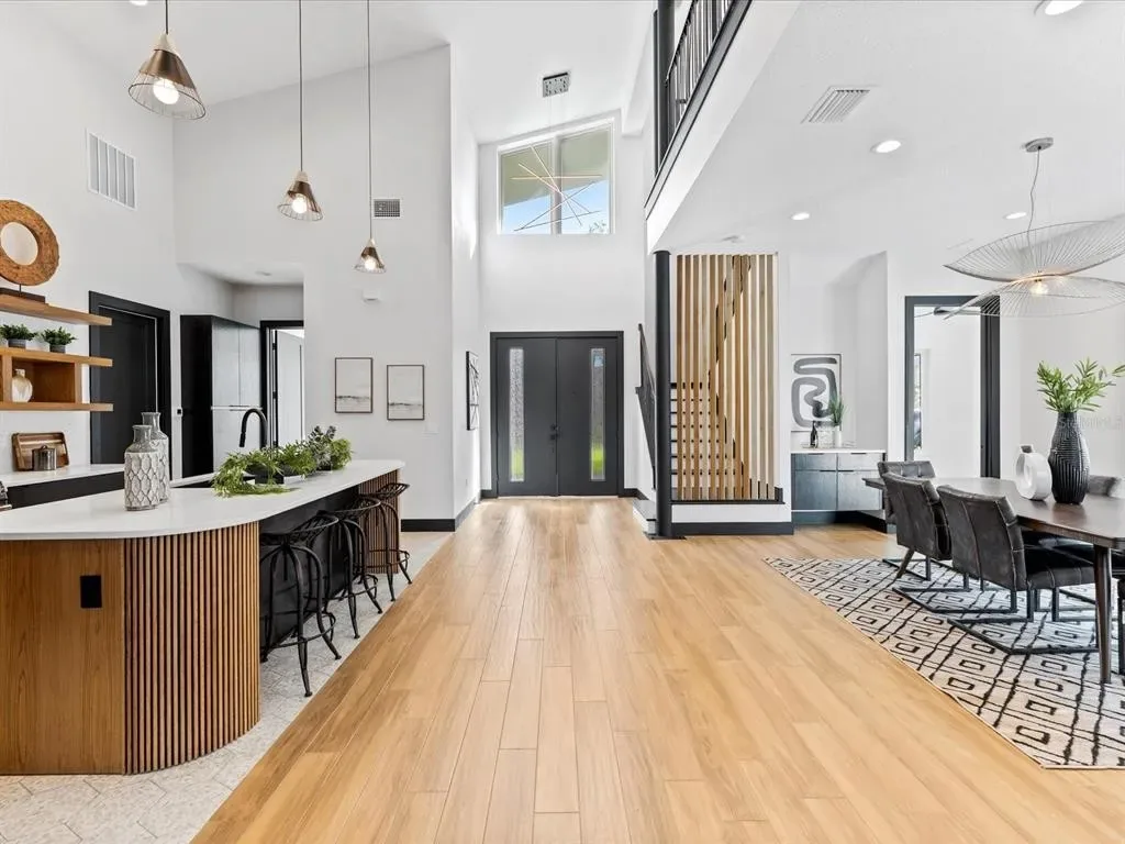 Christy Avenue custom home — organic abode exterior