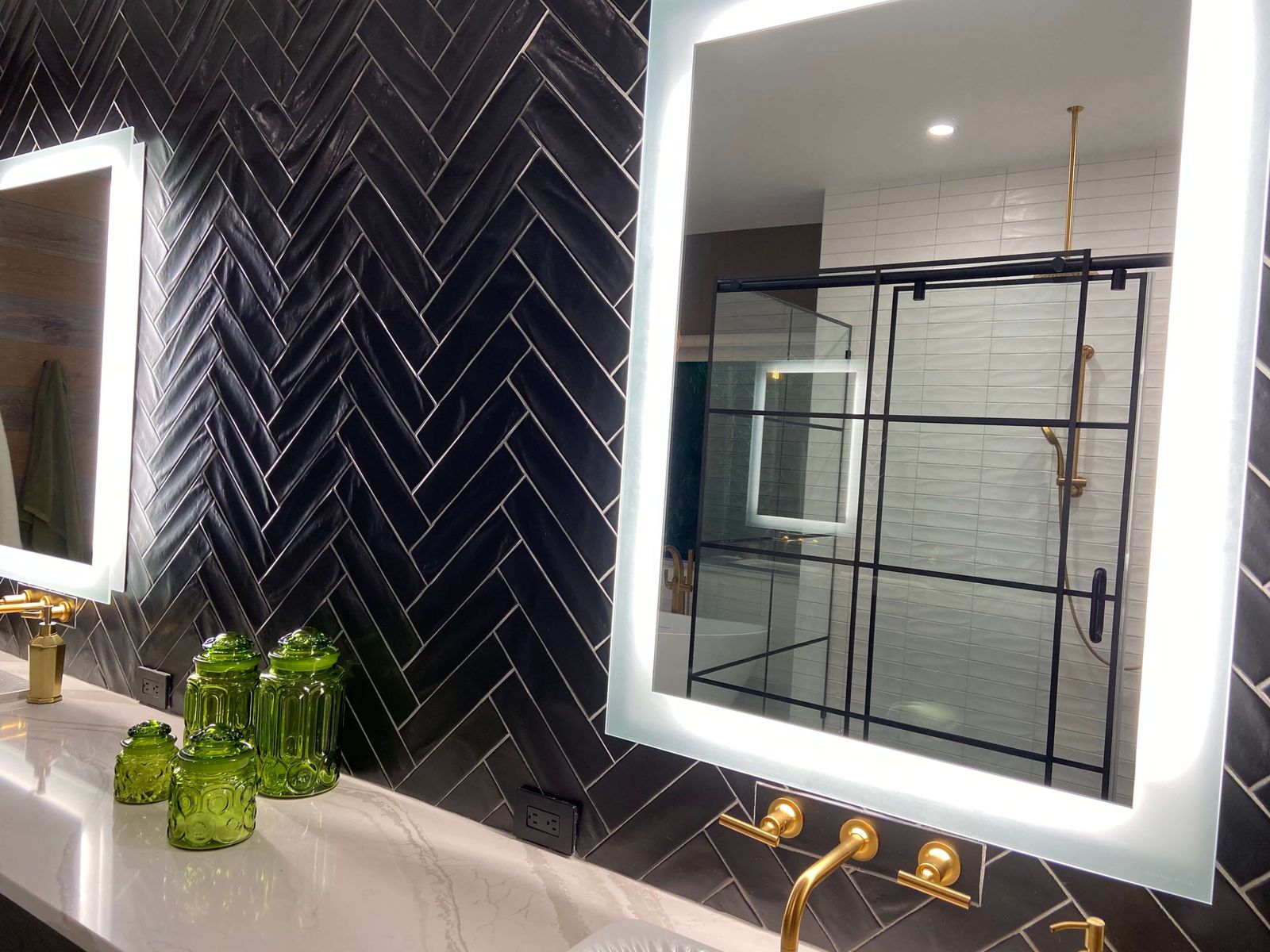 Innate Modern custom home interior — organic modern design